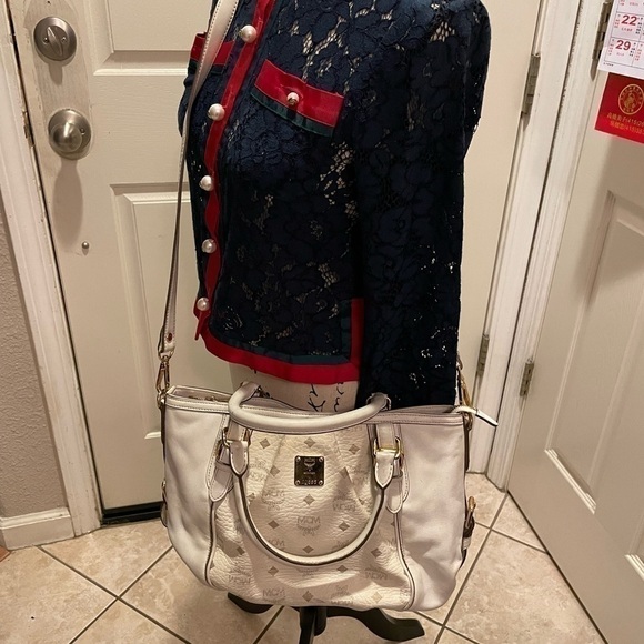 Authentic MCM Two Way Bag - Picture 1 of 15